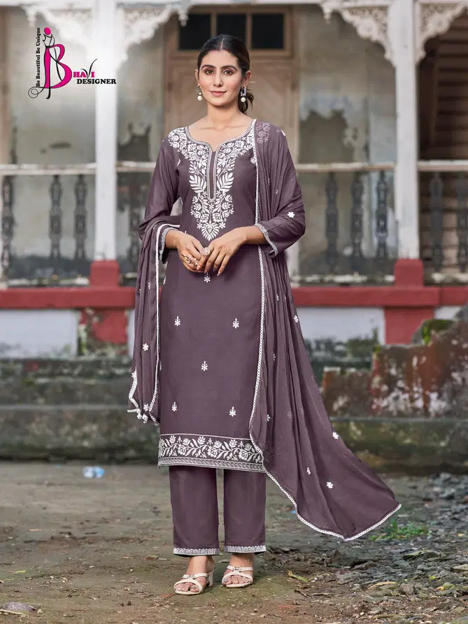 Status Vol 3 By Bhavi Rayon Designer Kurti With Bottom Dupatta Wholesale Price In Surat